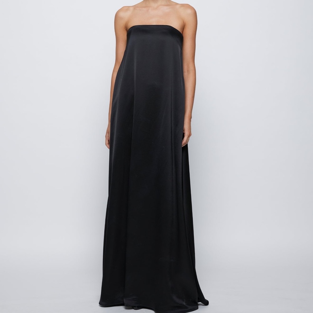 Anna Quan Black Strapless Dress